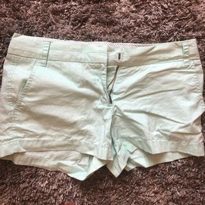 Light mint green shorts